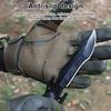 1 Pair Men Tactical Gloves Breathable Anti-Slip Touchscreen Motorcycle Gloves with Hard Shell Palm Padding Hunting Hiking Camping Climbing Cycling