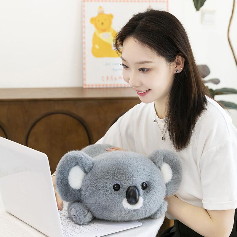 Cute Cartoon Gray Koala Plush Doll Children Toy For Kids Toy Gift And Zoo Souvenir