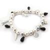 Les Trésors De Lily [J7044] - Black Ivory 'Sissi' Pearl Bracelet