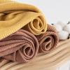 New Versatile Imitation Cashmere Scarf Herringbone Pattern Monochrome Simple Casual Tassel Warm Women's Shawl