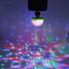 Mini Disco Light Rotating USB & Micro-USB Port Magic Ball Light RBG LED Lamp Portable Home Party Stage Light Random Color