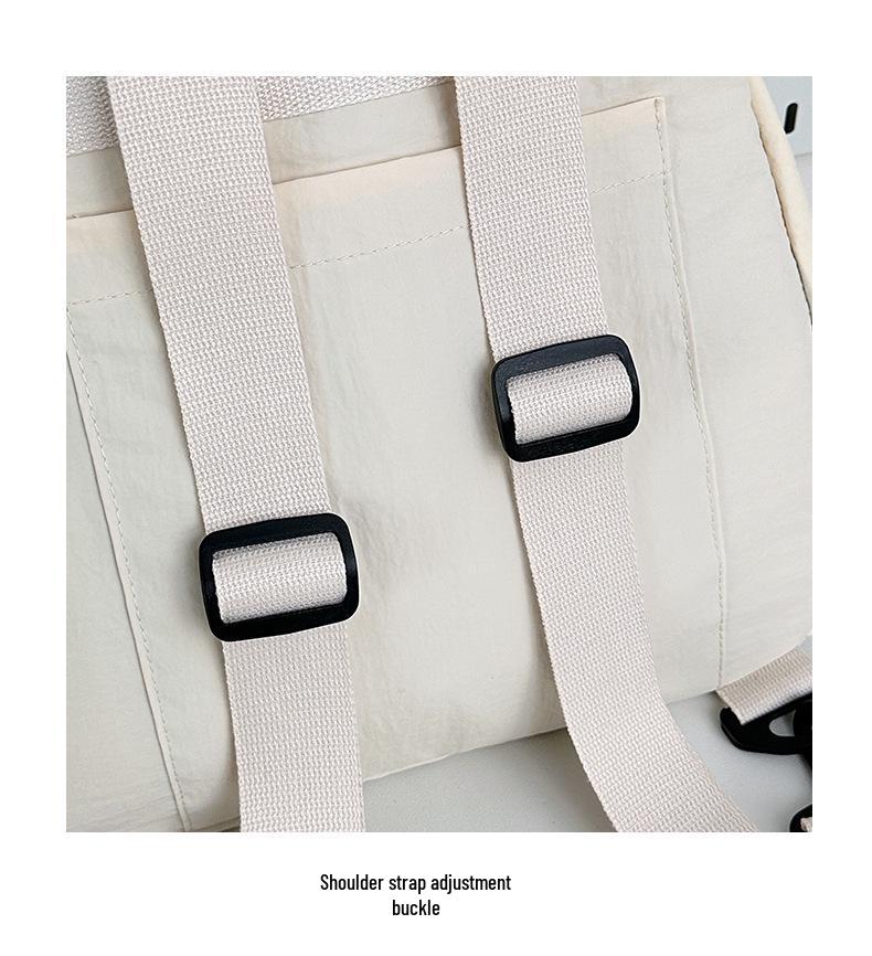High-End Rucksack für Damen im koreanischen Stil, niedlich, leicht mit Kordelzug, für Pendler und Ausflüge
