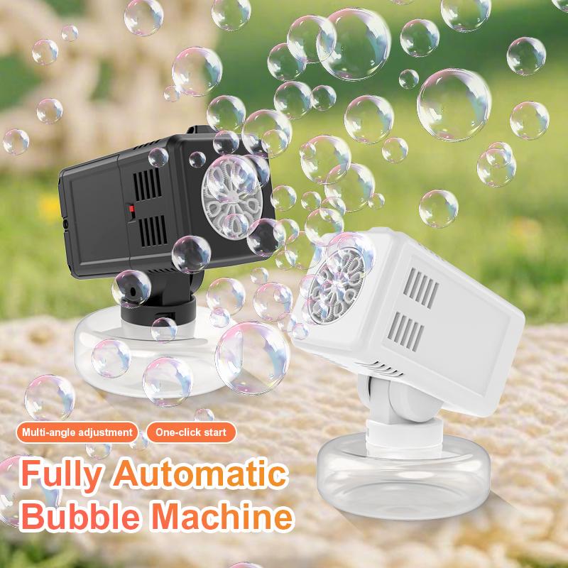 Knyysecq Landing Bubble Machine Automatic Spray Outdoor Wedding Children'S Game Bubble Machine Without Battery Bubble Water