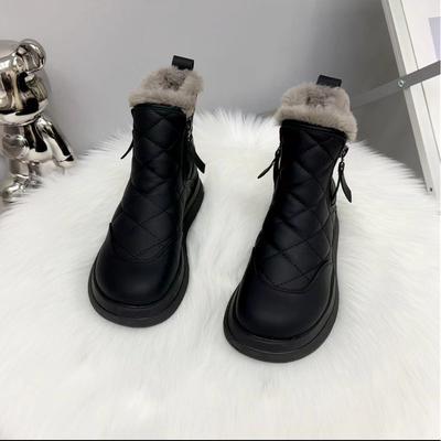 Snow Boots Women's Winter 2025 New Velvet Thickened Northeast Cotton Shoes Waterproof, Non-slip and Warm Short Boots