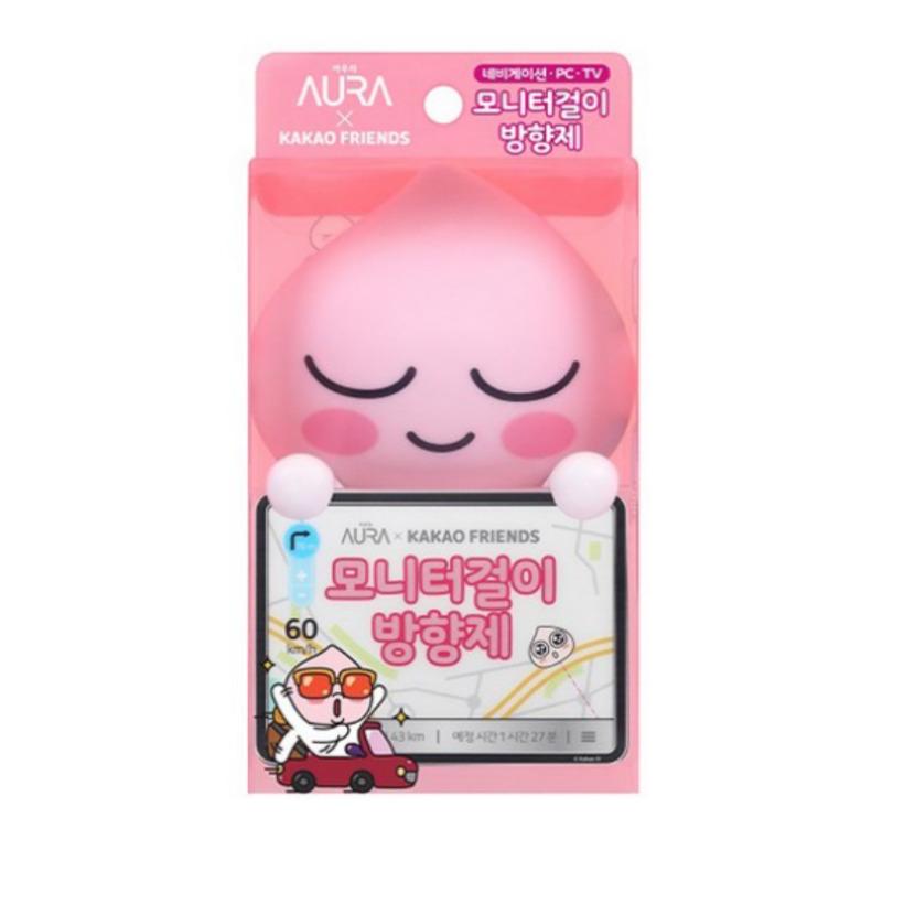 AURA X KAKAO FRIENDS Apeach Monitor Hanger Air Freshener Indoor Fragrance