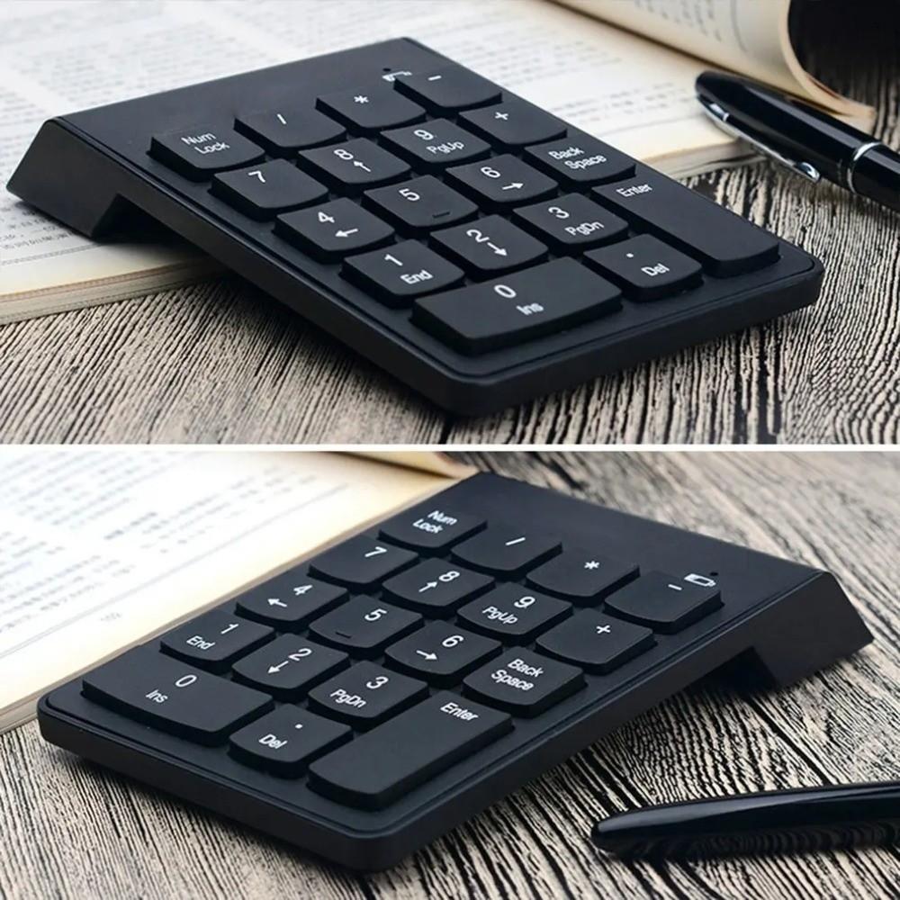 2.4G Wireless Mini Digital Keypad Slim Design Wireless Numeric Keypad Wireless Keyboard  Accounting