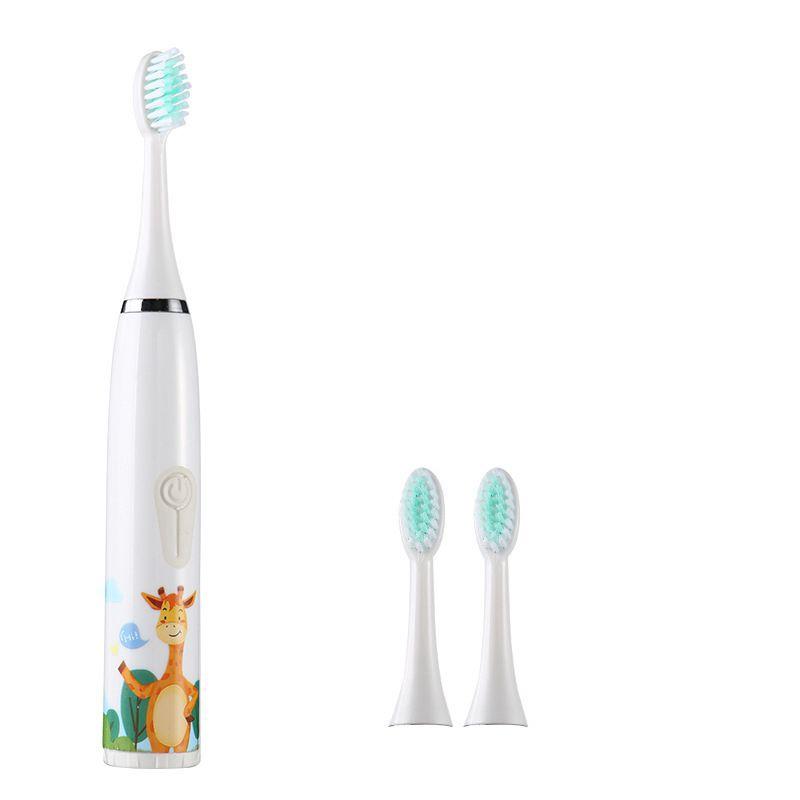 

Для зубной щетки электрической детской автоматической на батарейках силиконовой для малышей White Battery