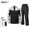 WOSAWE Cycling Rain Jacket Pants Set Windproof Waterproof Outdoor Sports Gear Hiking Fishing