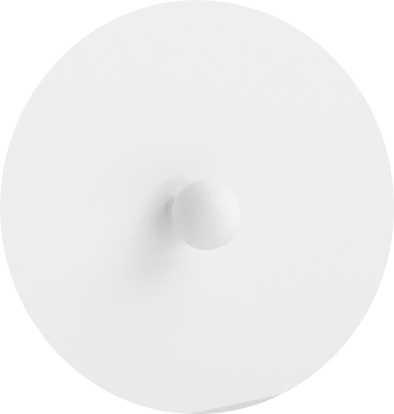 Emi bedside cabinet white - handle white