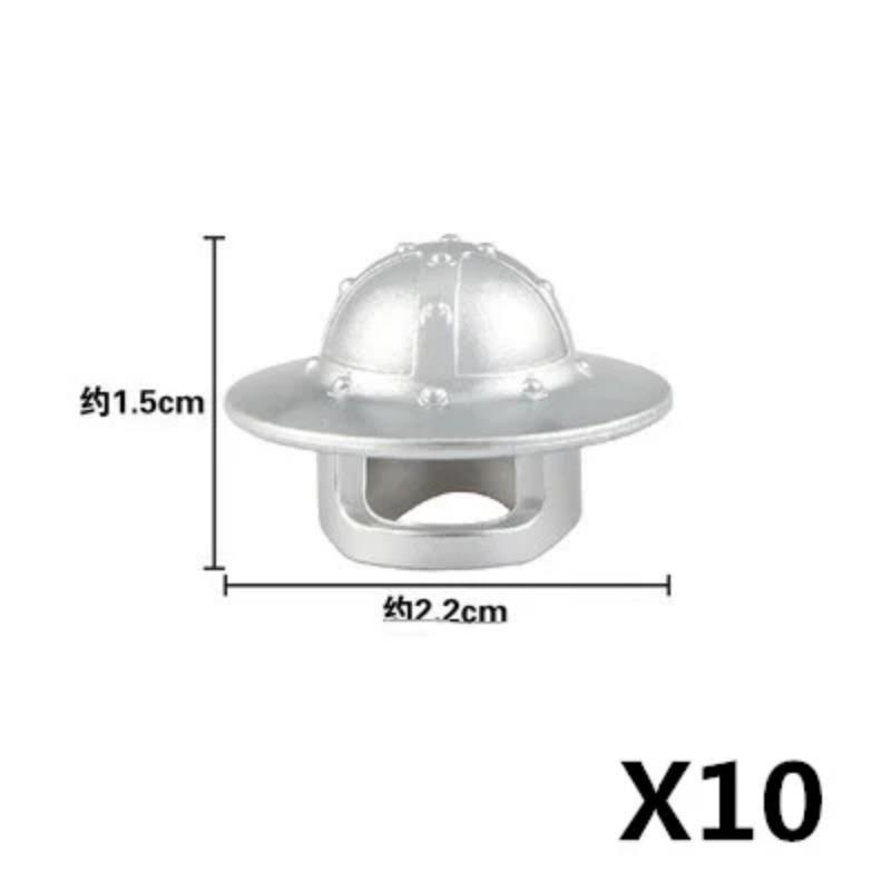 MOC Three Kingdoms Building Blocks Accessories Soldier Weapons Military Shield Sword Helmet Shoulder Armor Wings Mini Brick Toy