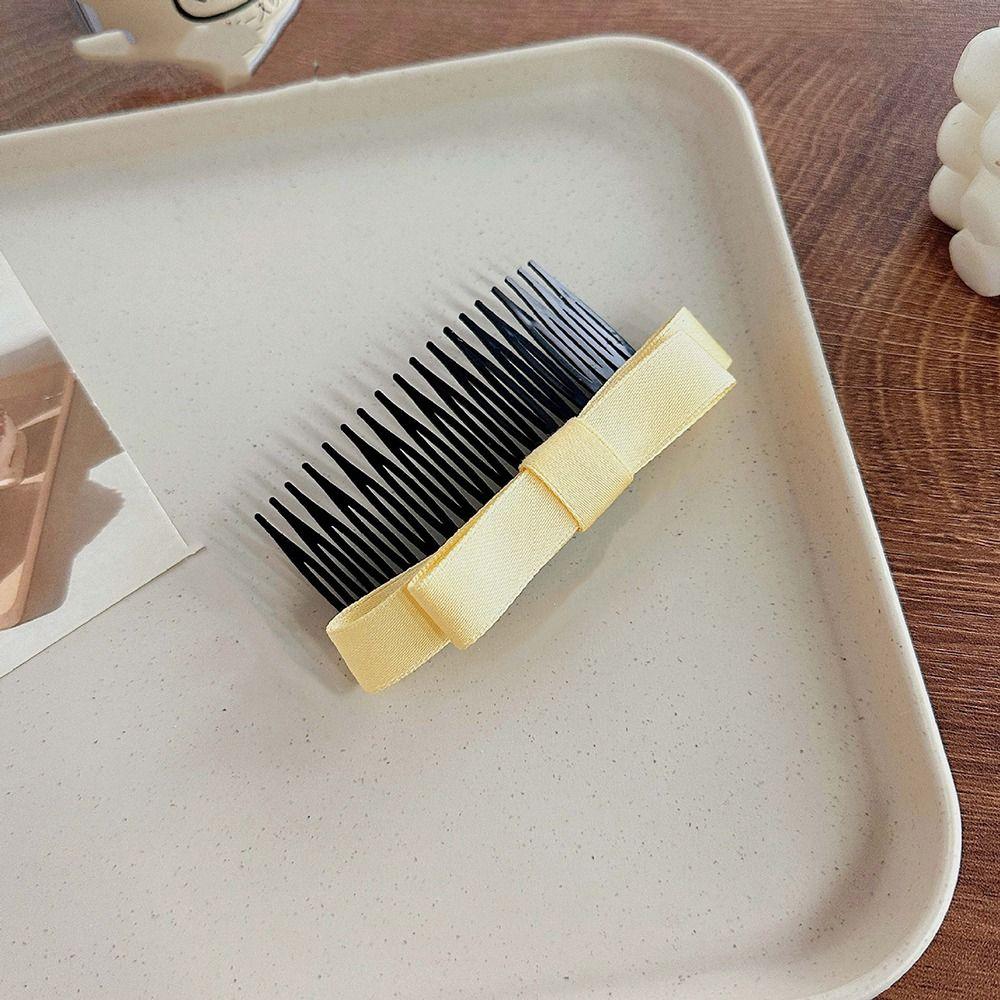 Barrettes Hair Curler Korean Style Hair Clip Hair Accessories Bow Hairpin Bowknot Hair Comb