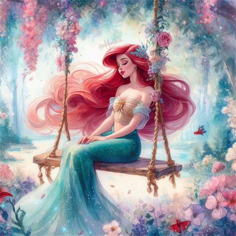 Disney IP Collection Diamond Painting Full of Diamonds DIY Diamond Embroidery Cartoon Decorative Painting Material Package
