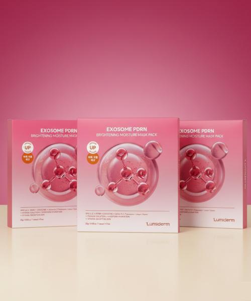 Lumiderm Exosome PDRN Brightening Moisture Mask Pack (15 Sheets) NONE