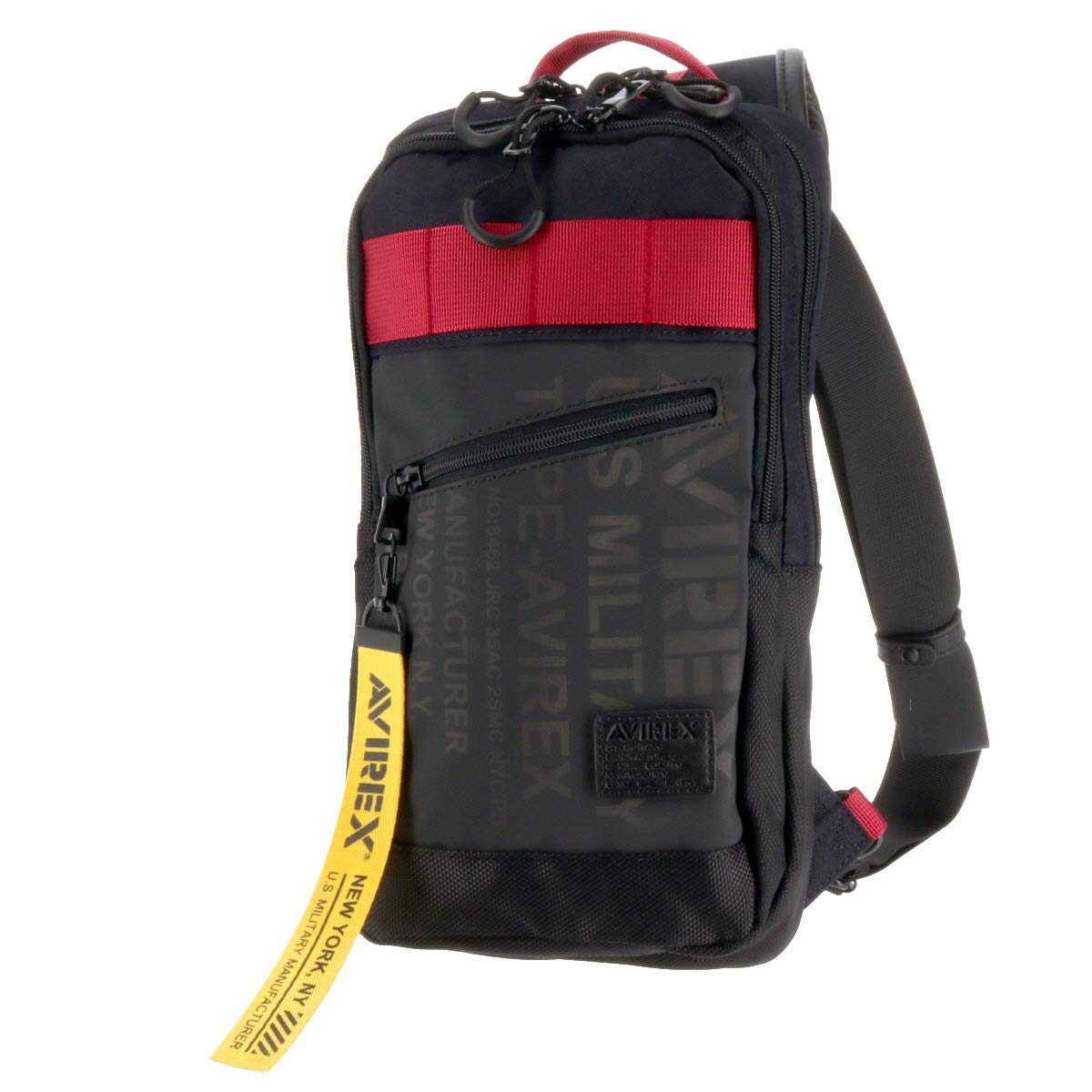 

AVIREX One Shoulder Bag Body Bag Navy Red (AVIREX) 3. Темно-синій