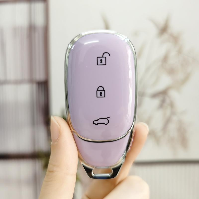 Ideale Ein-Auto-Schlüsselanhänger-Hülle: Hochwertige dekorative Hülle für Fernbedienung, Vollständiger Schutz, Stilvolles Accessoire für Frauen.