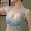 Exquisite Lace Plus Size Bra, Slim and Underwire-free, Fashionable and Sexy Underwear