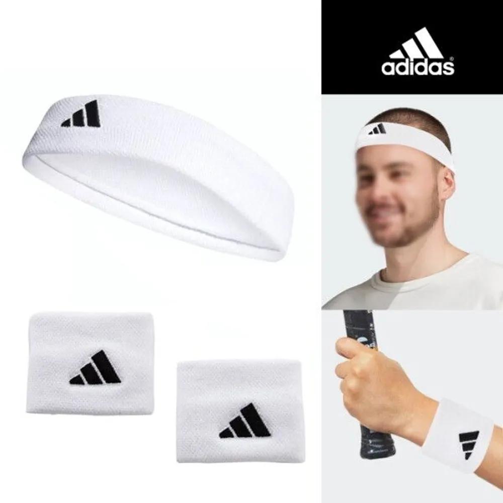 [adidas] Sports Headband & Wristband Set (Sports Band)