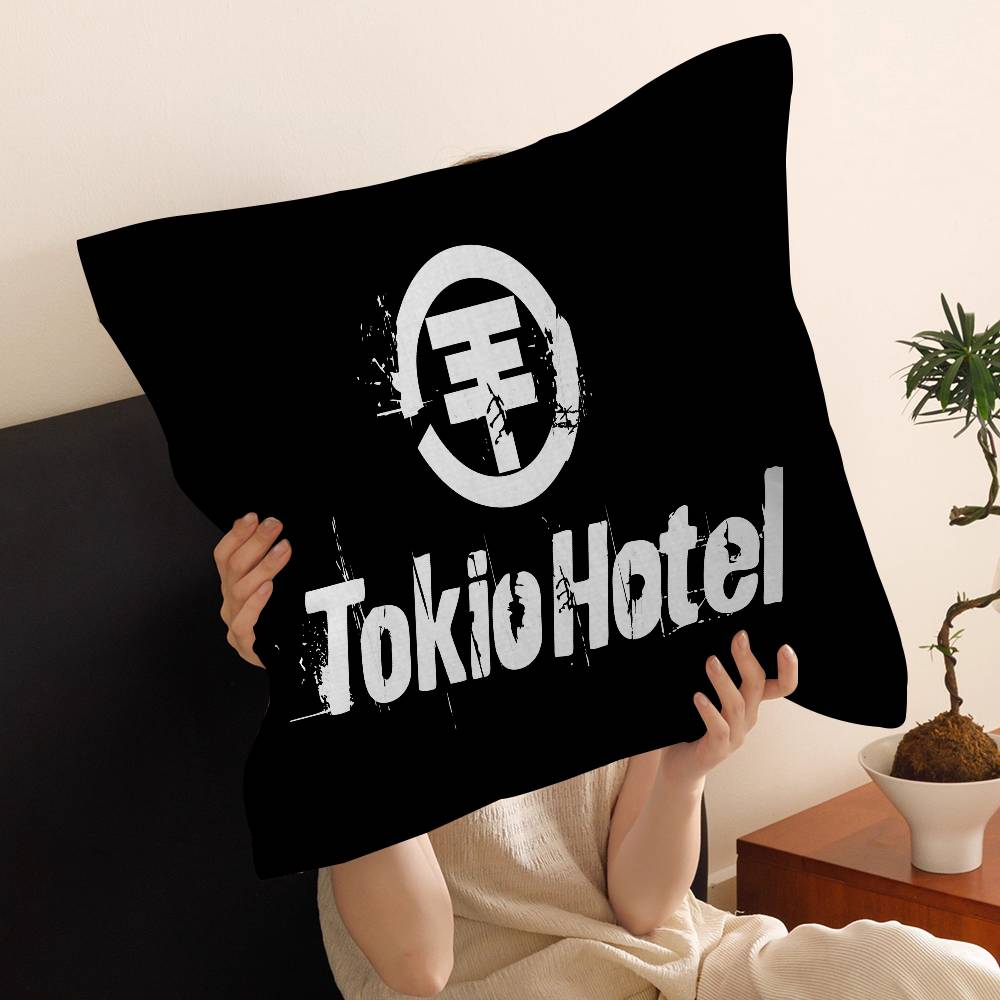

Группа Том Билл Каулитц Tokio Hotel Подушка Подарок Декор для домашнего офиса Спальня Диван Автомобильная Подушка Чехол 45x45 30x30 cm