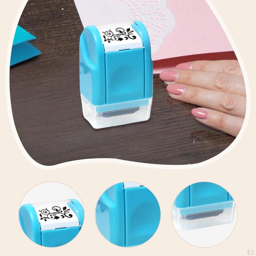 Ranken-Rollstempel Multifunktional Kompakt Rollend Tragbar für Scrapbooking Kartenherstellung DIY