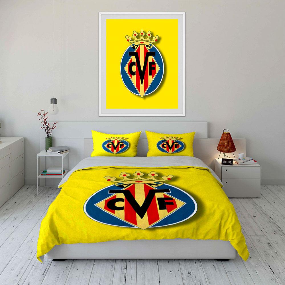 Yellow background, CVF logo. Bedding sets Duvet cover sets Duvet covers Pillowcases(1 * Duvet Cover 2 * Pillowcases without duvet insert)