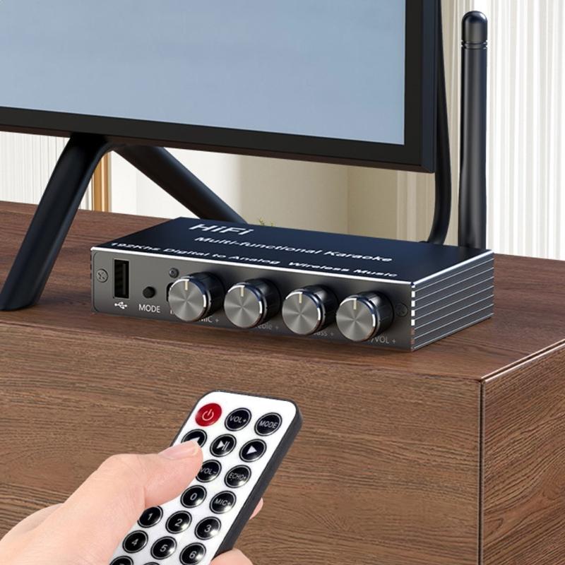 HiFi Bluetooth-compatible Adapter For Stereo Equipment 10M Wireless Transmission 3.5mm USB Support