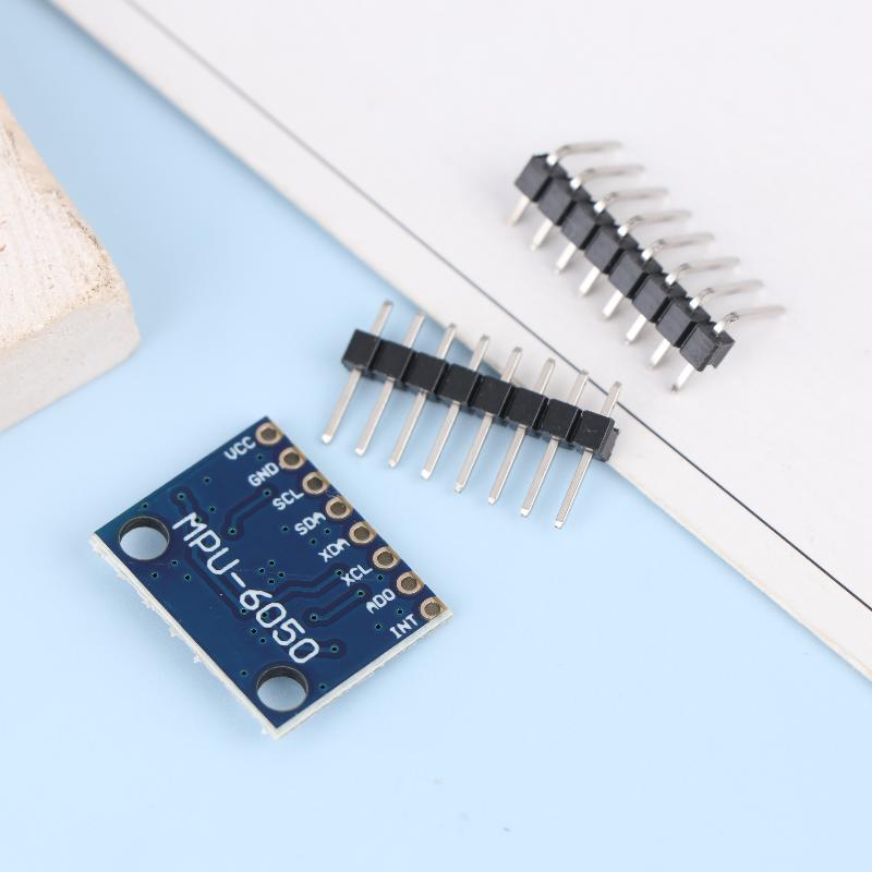 1Set Gy-521 Mpu-6050 Mpu6050 3 Axis Analog Gyroscope Sensors + Accelerometer Module For Atmega328P With Pins 3-5V Dc Moudle
