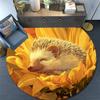 Cartoon Print Round Area Rug,Carpet Rug for Living Room Bedroom Sofa Playroom Decor,Non-slip Floor Mat