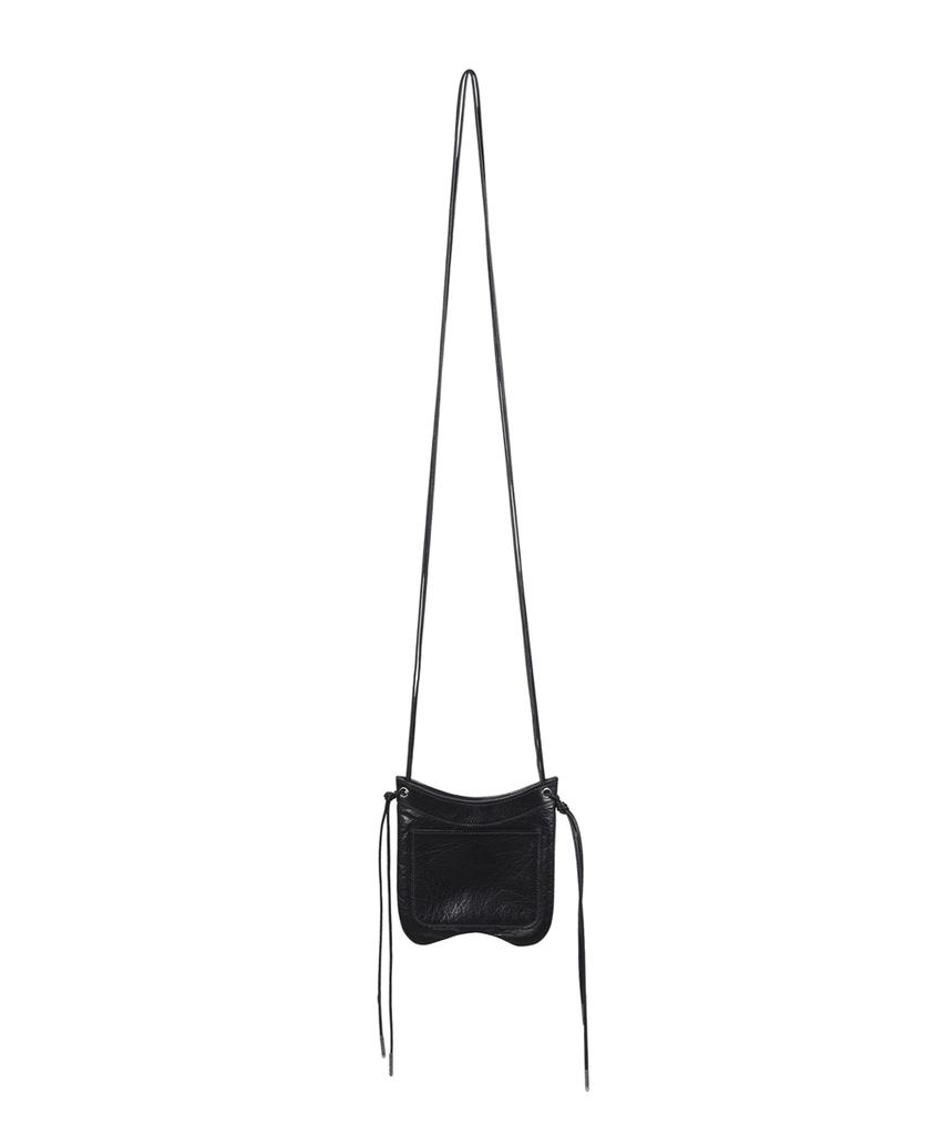 51Percent Thong Leather Mini Bag - Black