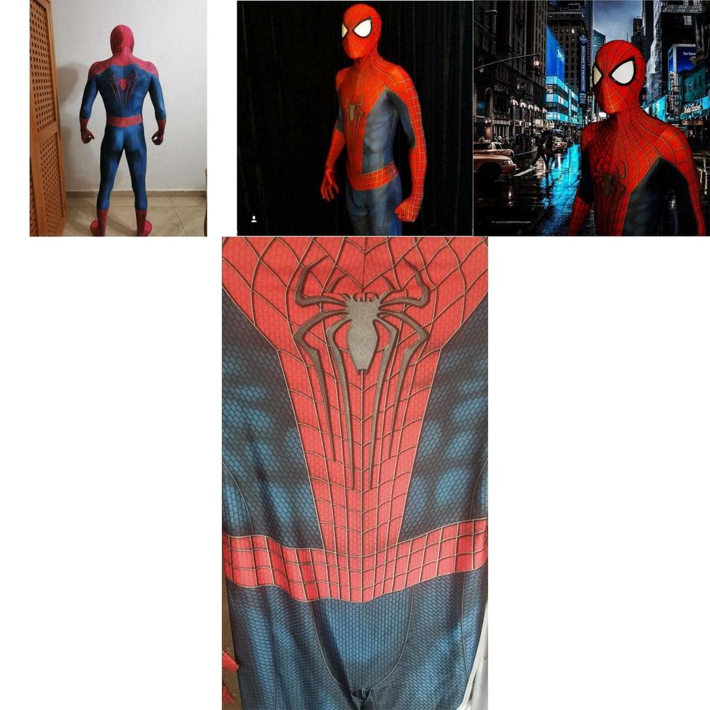 Collant Cosplay di Alta Qualità da Supereroe Ragno Il Fantastico Uomo Ragno