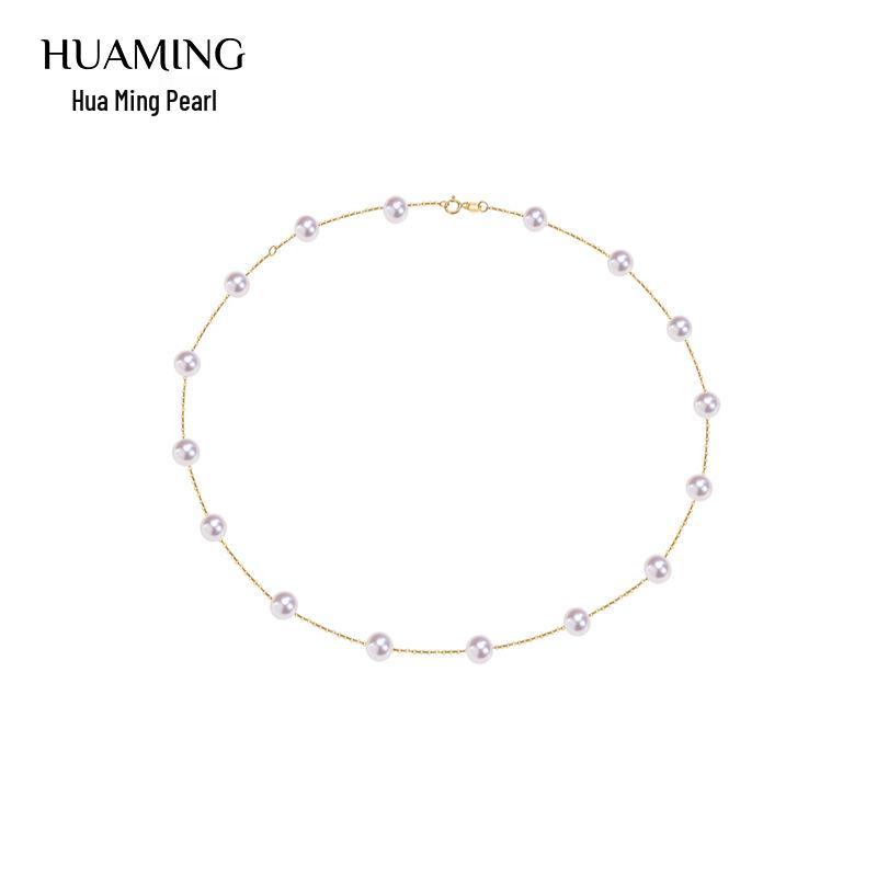 2024 Luxury French Tassel Pearl Necklace for Women – Elegant Clavicle Chain Design
