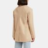 Levis Casual Simple Comfortable Long Sleeve Blazer Women Blazer Khaki 24599-0003