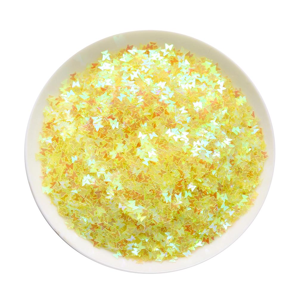 10g Butterfly Sequins Laser Glitter Sequin Epoxy Resin Paillettes Rabbit Heart Sequin for DIY Epoxy Resin Crafts Nail Art Decor