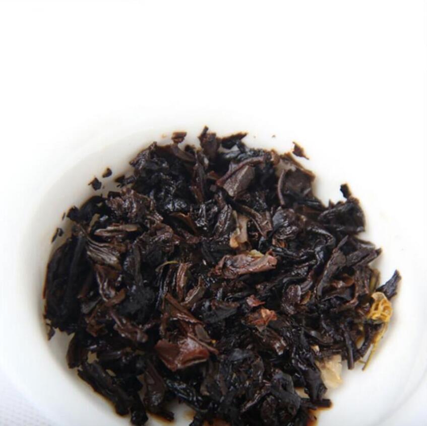 Pack of puer tea 100g jasmine old ripe puer round brick tea