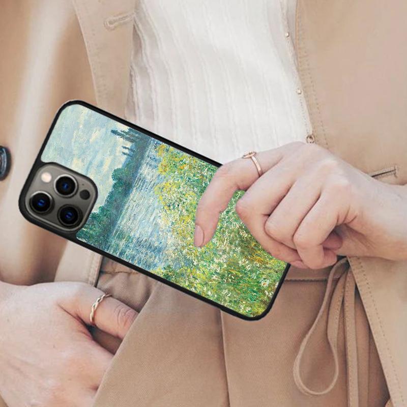 Claude Monet Magnetic Phone Case For APPLE iPhone 17 Air 16 14 13 12 Pro Max 15 Plus Wireless Charge With MagSafe Cover