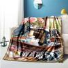 Retro Sewing Machine Customize Your Name Blanket Used For Chair Office Sofa Bed Camping Soft And Warm Giving Friends And Relatives Birthday Graduation