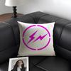 Lightning FFragment DesignS Cushion Cover Natural Linen Organic Fabric DoubleSided Printing Sofa Home Decor Gift Pillow Case