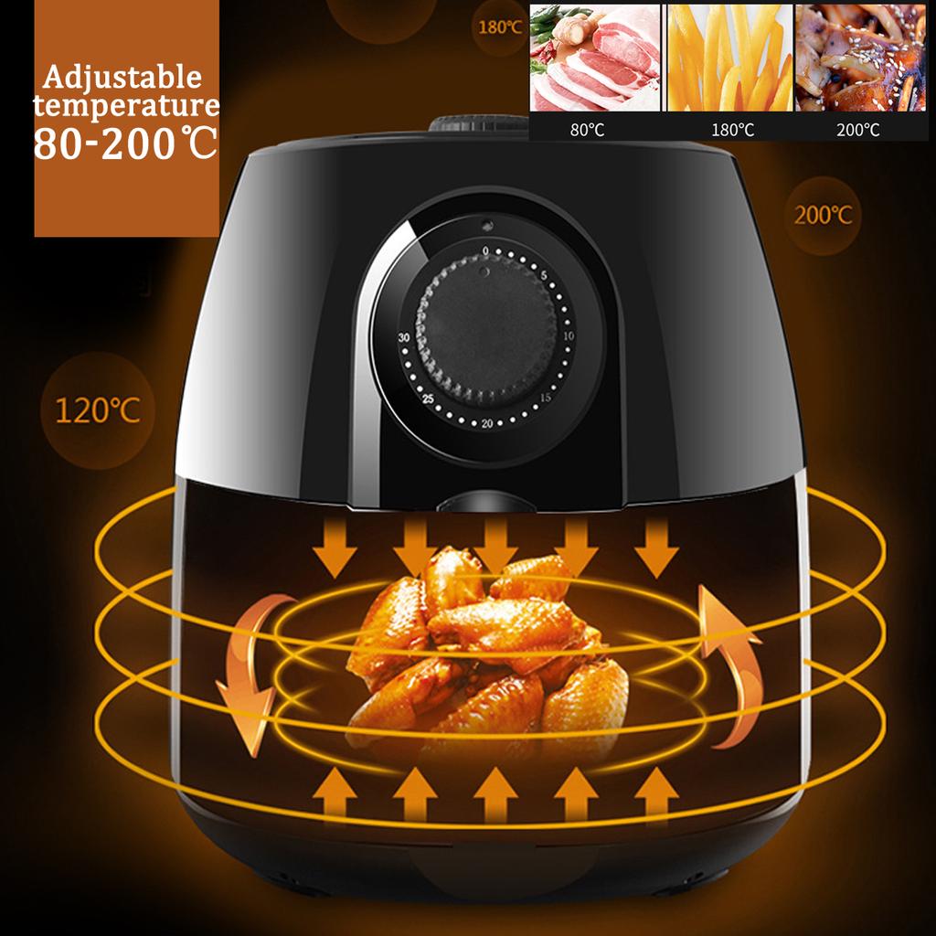 Buy 220v 1200w 4l Electric Air Fryer Oil Free Easy To Use French Fries Chicken Fry Food Cooker Kitchen At Affordable Prices Free Shipping Real Reviews With Photos Joom
