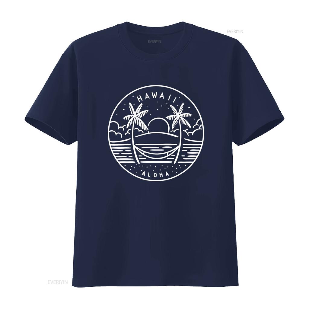 Hawaii 1959 State of Stylish T Shirt with Chic Design for Unisex Vintage Washed Comfortable Slightly Graphic Streetwear Casual