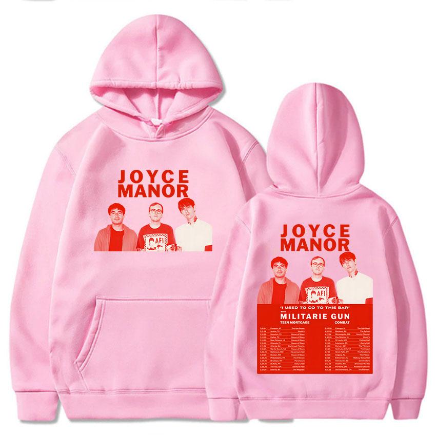 

JOYCE MANOR I USED TO GO TO THIS BAR Hoodies Winter Hooded Sweatshirts Fleece Casual Group Graphic Pullovers XXXL
