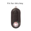 3 Knappar TPU Car Flip Key Case Cover för Fiat Ducato 500 500L Panda Grande Punto Lancia Musa Auto Shell Fob Tillbehör