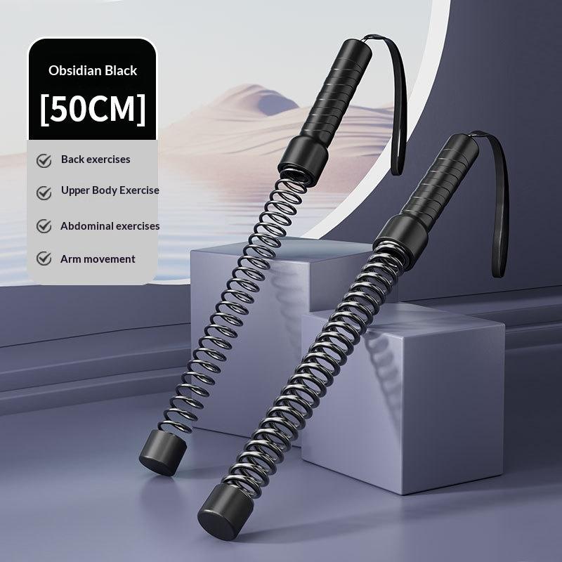 Spring Resistance Arm Trainer Ropeless Adjustable Tension Exercise Tool for Arm Strength Training Home Workout Unisex Use чёрный