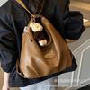 Retro Commuter Tote Bag Women's Large Capacity 2025 New Autumn and Winter Casual Shoulder Messenger Bag Multi-functional Backpack