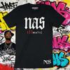 2025 Summer Nas 90s Hip Hop TShirt Graphic Design Tribute Tee Breathable Adults and Childrens Casual Shortsleeved Shirts Y2k