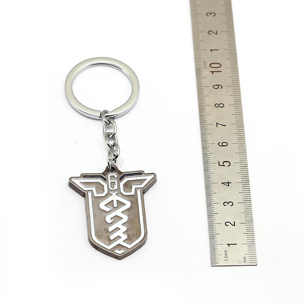 Ps4game Tom Clancys Rainbow Six Siege Logo Metal Pendant Keychain Gifts Men For