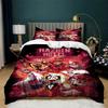 Kids Hazbin Hotel Animation Duvet Cover Set Ultra Soft Bedding Set Lightweight Quilt Cover All-Season 3-Pcs For KidsAdults