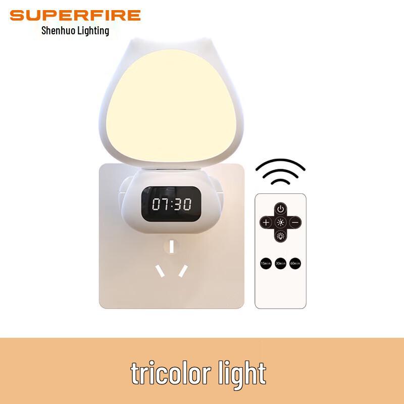 

Shenhuo LED Bedside Night Light with Timer & Remote
