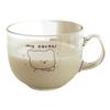300ml Bärenglasbecher Kaffeetassen Frühstück Haferflocken Tee Getränk Milch Wasserkrug mit Griff Zuhause Büro Kaffee Milchbecher