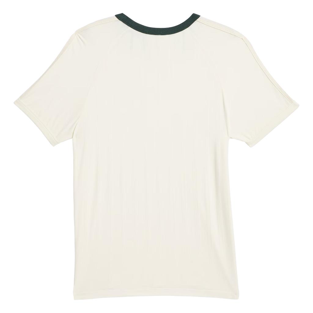 adidas X CLOT Rib Tee White/Green Night Unisex Tops JN7728