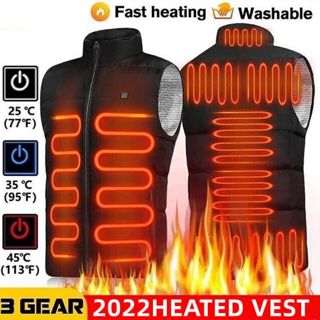 Winter vest neutral warm heating vest heating cotton vest vest vest