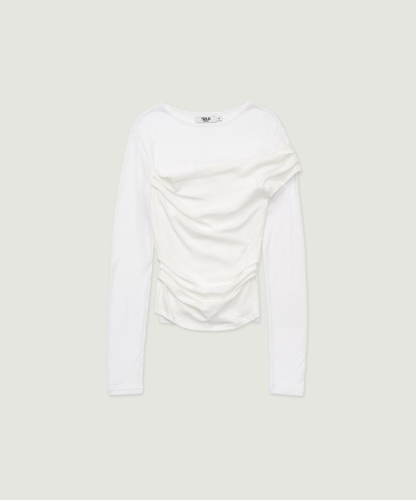 GROVE Shade Layered T-Shirt (White)